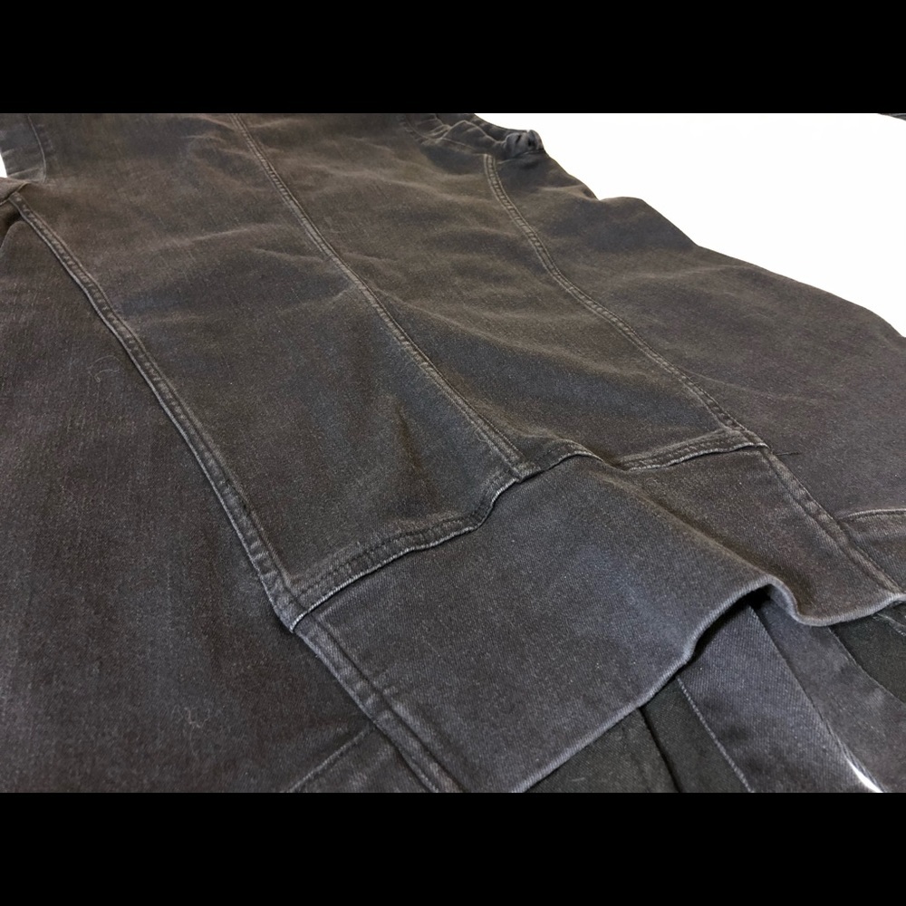Rare NWT Fine by Superfine Black denim Raven Vest‎ - Picture 10 of 12